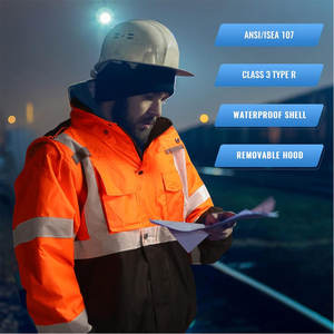 Friendly Budget Superb Quality New Design Hi Vis Safety Working <b>Jacket</b> Best Arrival Regular <b>Size</b> Cheap Price Working <b>Jacket</b> - Product Image 6
