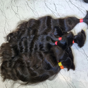 Haute Qualité pour Genius Weft Remy Extensions de Cheveux Humains Indiens Vierges Bouclés Dessinés Simples - Product Image 3