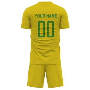 Ensemble d'uniformes de football en polyester à séchage rapide de haute qualité unisexe, vêtements de sport à manches longues pour adultes avec logo personnalisé et service OEM - Product Image 3