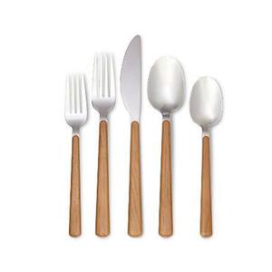 ชุดเครื่องใช้บนโต๊ะอาหารชุดเครื่องใช้บนโต๊ะอาหารชุดเครื่องใช้บนโต๊ะอาหารสุดหรูทำจากเหล็กสแตนเลสส้อมช้อนทองสำหรับงานแต่งงาน - Product Image 4