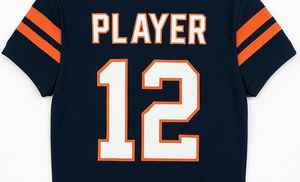 Camiseta de Fútbol Americano para Hombre Adulto, 100% Poliéster, Impresión Personalizable, Bordado, Secado Rápido, Mangas Cortas, Logotipo Frontal - Product Image 2