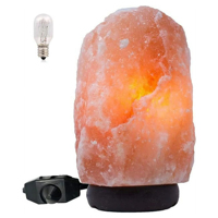 Lámpara de sal rosa del Himalaya con forma de pirámide Feng Shui decorativa USB de alta calidad tallada en roca natural OEM personalizado de Pakistán