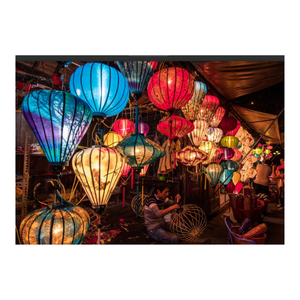 Prix bon marché pour lanterne en soie hanmade lanterne ronde en bambou Hoi An lanterne en soie du Vietnam de haute qualité pour la décoration extérieure - Product Image 1