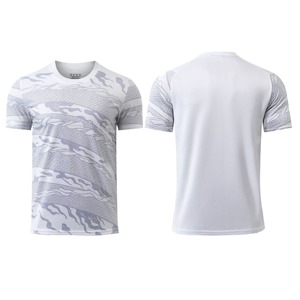 Maillot de football à manches courtes et col rond Slim Fit décontracté pour hommes, uniforme de football pour hommes, entraînement en plein air, motif dragon personnalisé - Product Image 1