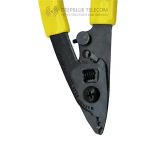 FTTH Triple Hole Miller Pliers High Quality Clean Smooth Clamp Tool Fiber Optic Cable Stripper