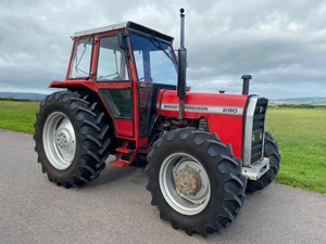 รถแทรกเตอร์เดินตาม Massey Ferguson 6S.180 มือสอง/ใหม่ 55 แรงม้า 4x4 พร้อมเกียร์ ปั๊ม แบริ่งเครื่องยนต์ ใช้งานมาแล้ว 0-2000 ชั่วโมง ขาย - Product Image 3