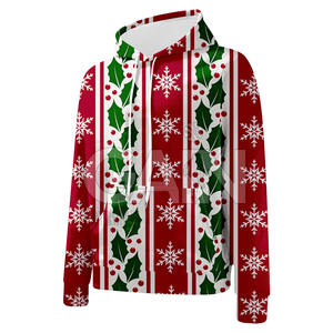 Marca privada Jogging Wear Chándales de Navidad Hombres Custom Jogger Christmas Chándal Set con logotipo personalizado - Product Image 4