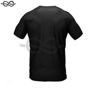 Premium manga corta Jiu Jitsu Rash Guard MMA BJJ lucha grappling entrenamiento ligero duradero cómodo camisa deportiva - Product Image 4