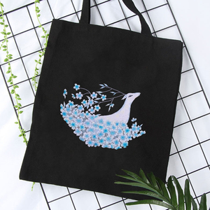 Sac fourre-tout personnalisé en toile de coton biologique brodé 100% sacs fourre-tout en coton pour femmes OEM fabriqué au Vietnam - Product Image 5