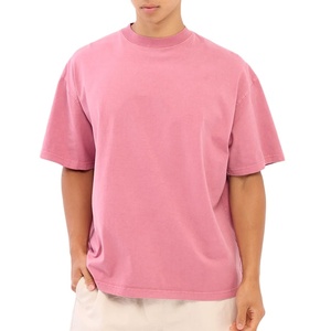 เสื้อยืดคอกลมสีตามสั่ง ทรงปกติ สำหรับฤดูร้อน แขนสั้น บริการ OEM ผ้าหนา 250 กรัม ผ้าไหม/ผ้าฝ้าย ระบายอากาศได้ดี แห้งเร็ว ผ้าแคนวาส - Product Image 4
