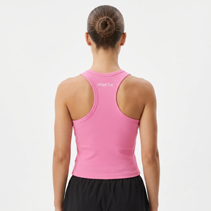 HAWK EYE SPORTS Top de Yoga para Mujer con Sensación de Segunda Piel, Color Sólido, Espalda Recortada, Transpirable, Ropa Deportiva, Sujetador Deportivo Casual para Correr - Product Image 2