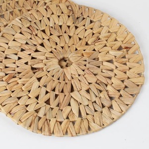 Napperon tissé pour table jacinthe d'eau produits écologiques fabriqués au Vietnam décoration de table napperon tissé en gros - Product Image 3