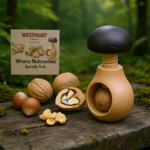 WESTMARK Pack of 9 Wooden <b>Nutcrackers</b> Specialty Tools - Product Image 3