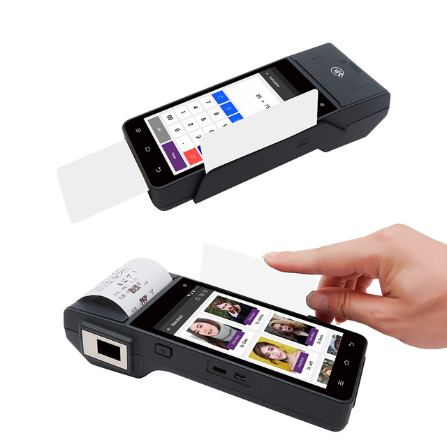 Etr Machine Industrial All in One Pc Android Etr Machine Caja Registradora Bus Validator Checkout Counter Cash Drawer Punto De