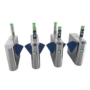 Tự động cho người đi bộ cửa <span class=keywords><strong>Flap</strong></span> hệ thống kiểm soát truy cập cho tàu điện ngầm/tàu điện ngầm/lối vào nhà Máy Giá rào cản turnstiles - Product Image 6