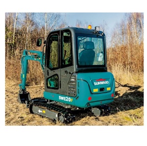 Mini-excavatrice Sunward SWE 20F FED, excavatrice compacte à chenilles haute performance, en vente à prix de gros d'usine - Product Image 5
