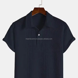 T-shirts polo pour hommes les plus vendus Tissu respirant de haute qualité Fabriqué sur mesure avec des polos à impression légère, polos pour hommes - Product Image 1