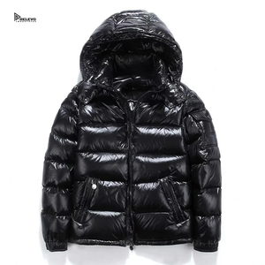 Chaqueta Acolchada Ecológica Personalizada para Hombre y Mujer, 280 GSM, con Capucha, Impermeable, Gruesa y Cálida, Venta al Por Mayor OEM - Product Image 1