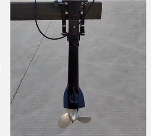 Motor fueraborda marino de gasolina de 4 tiempos y 4HP, refrigerado por aire, con soporte de popa para embarcaciones inflables. - Product Image 3