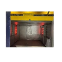 Four de séchage industriel en aluminium à commande PLC, alimentation directe usine, pour la polymérisation de peinture en poudre, avec contrôle à distance ENGINEERING