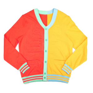 Suéter informal bordado personalizado de Navidad 2025, cárdigan de punto, suéter de manga informal con rayas, suéter unisex de invierno - Product Image 5