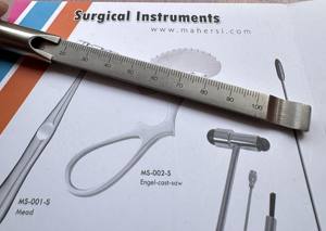 Instrumentos quirúrgicos ortopédicos veterinarios Medidor de profundidad Todos los tamaños disponibles Mahersi - Product Image 6