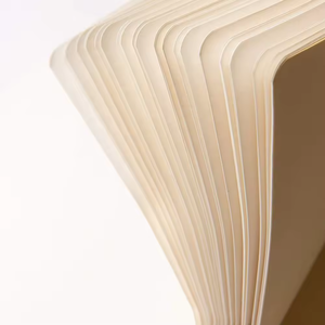 Bán buôn tùy chỉnh màu xám Linen bìa cứng A5 kế hoạch máy tính xách tay mang nhãn hiệu với lá vàng dập logo - Product Image 5