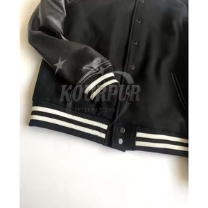 2025 dernière conception hommes grande taille université veste respirant col montant manteau d'hiver de haute qualité prix de gros - Product Image 5