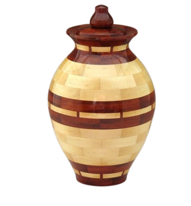 Urnas de cremación de madera asequibles Diseño único Fabricante de urnas conmemorativas Ceremonia funeraria Urna conmemorativa - Product Image 6