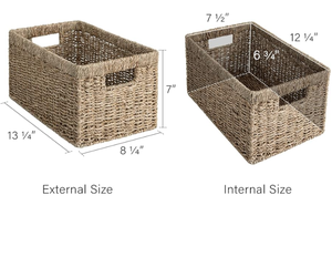 High Quality Cheap Price Best Selling Eco-friendly Homeware <b>Seagrass</b> <b>Storage</b> <b>Basket</b> From Vietnam - Product Image 5