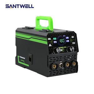 Soudeuse MIG MMA TIG 180A sans gaz, machine à souder à affichage numérique, onduleur IGBT pour la réparation des métaux - Product Image 1