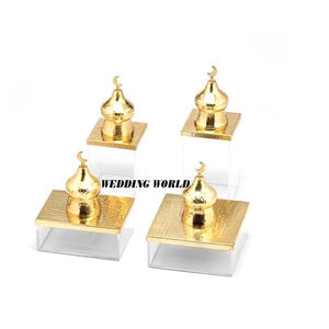 โถใส่ลูกกวาดรูปทรงกลมสำหรับตกแต่งโต๊ะโถผลไม้แห้งแบบคลาสสิก - Product Image 5