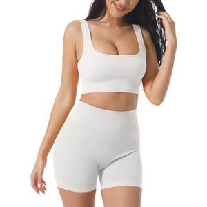 ชุดออกกำลังกายของผู้หญิงชุดเสื้อผ้าสำหรับเล่นโยคะชุดออกกำลังกายรัดรูปสำหรับวิ่งกลางแจ้ง - Product Image 6