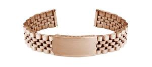 Unisex GD7030 oro rosa correas de reloj inteligente 20 22mm Acero inoxidable transpirable suave resistente al agua pulseras ajustables de lujo - Product Image 3