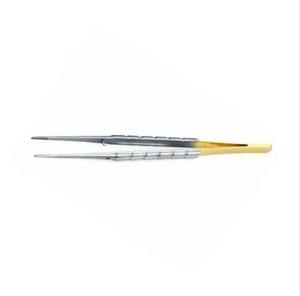 Pinzas Quirúrgicas Dentales Micro Castroviejo de Acero Inoxidable Dorado, Pinzas para Suturas de Cirugía Menor, Instrumento Médico OEM - Product Image 4