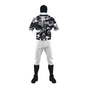 Color personalizado equipo deportivo hombres uniforme de béisbol nueva llegada personalizado deportes uniforme de béisbol para la venta Pakistán OEM con servicio - Product Image 2