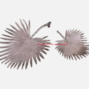 Vente chaude Creative Qualité Argent Métal Plateau De Service Forme Personnalisée Conception Classique pour La Maison Table Plats Assiettes - Product Image 2