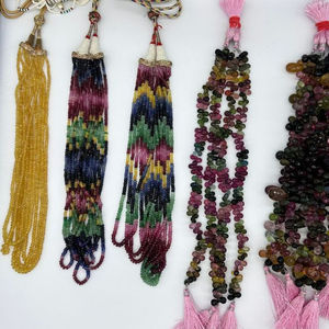 Piedras Preciosas de Aguamarina Natural de Alta Calidad, Cuentas Redondas Amarillas 100% Genuinas para Joyería, JAIPURI GEMS, Más de 50 Años de Experiencia - Product Image 3