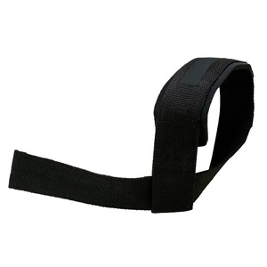 Sangles de levage en néoprène noires personnalisées Geo Brother Co avec fermeture auto-agrippante, imperméables et respirantes pour l'entraînement cycliste masculin - Product Image 4