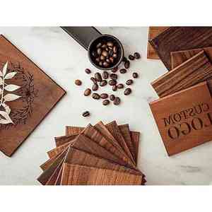 New Design Handmade <b>Coasters</b> <b>Slate</b> Walnut Wood Customised Design Manufacturer From India With Export Quality - Product Image 5