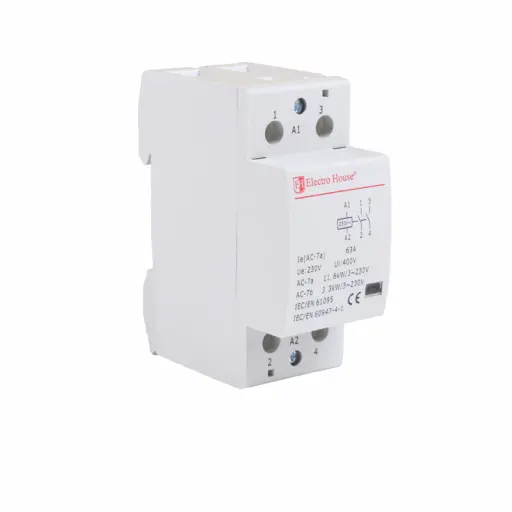 Modulaire Schakelaar 25A 40A 63A 2 Normaal Open Contacten Elektrische Schakelaar Switch 230V Low-Voltage Apparatuur