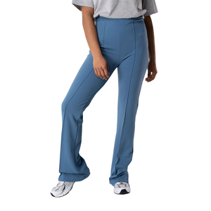 Nouveauté Leggings de sport d'hiver pour femmes Pantalons évasés de couleur unie tendance Pantalons amples 100% coton Écologique Respirant Elastique - Product Image 1