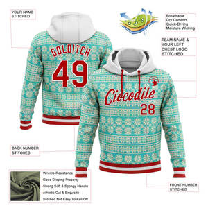 Sudadera con capucha de sublimación para hombre, sudaderas con capucha sublimadas elegantes personalizadas de color personalizado en tela de poliéster 2026 - Product Image 2