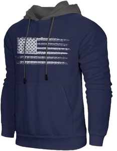 Men's Warm Sport <b>Fleece</b> Hoodie <b>Jacket</b> - Product Image 2