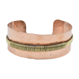 Handcuff / Bracelet With <b>Copper</b> Antique Design for Women/Girls Best Price Home Decoration Products - Product Image 1