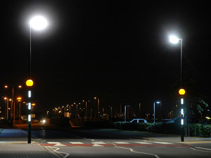 Luces de Señalización de Advertencia para Cruce Peatonal con Forma de Bola de 300 mm, Señal de Tráfico para Cruce Peatonal Tipo Pelican - Product Image 6