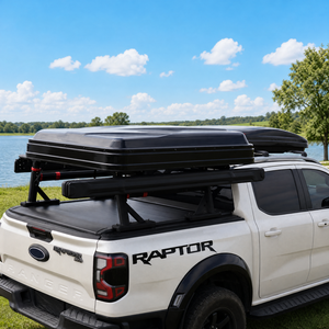 Tente de toit à coque rigide en aluminium ABS, ouverture latérale, imperméable, installation rapide, quatre saisons, 1-2 personnes, 4x4, <span class=keywords><strong>camping</strong></span> tout-terrain, voitures - Product Image 4