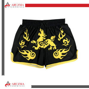 กางเกงต่อสู้สำหรับผู้ชายและผู้หญิง,ชุดมวยสั้นสำหรับใส่แข่งขัน MMA กางเกงขาสั้นสำหรับผู้ชายและผู้หญิง - Product Image 2