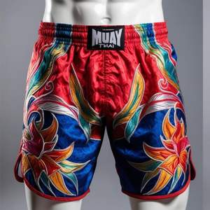 Shorts MMA de combat de boxe de qualité supérieure Créez votre propre design personnalisé Porte des shorts MMA d'art martial les plus vendus - Product Image 2