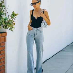 2025 Hot Selling <b>Women's</b> <b>Jeans</b> with Multiple Functions and Pockets High Waist Wide Legs Loose and Casual Denim Pants <b>for</b> <b>Women</b> - Product Image 6